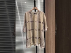 2024 Νέο σχεδιασμό Patchwork Cut and Sew T-shirt