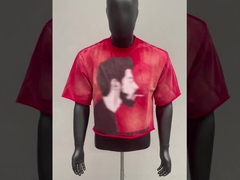 Ηλιακό πλύσιμο με οξύ, μαύρο μπλουζάκι.