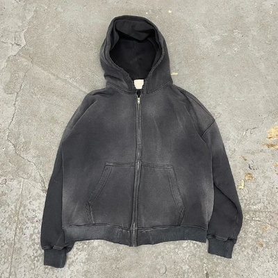 Αγορά 400 γραμμάρια ύφασμα βάρος Hooded Streetwear Hoodie με διπλό στρώμα και vintage σχεδιασμό online manufacture