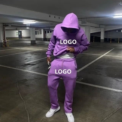 Αγορά Υποστηρίξτε το Y2K Tracksuit Jogger Set με Πουφ Πρίντινγκ Flared Sweatpants online manufacture
