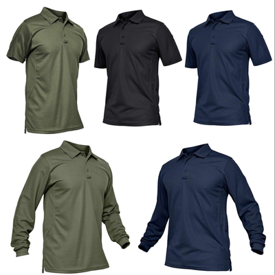 Αγορά Άνδρες Γκολφ Γρήγορη ξηρή απόδοση T-shirts στολή με προσαρμοσμένο κεντημένο Polo Shirt online manufacture