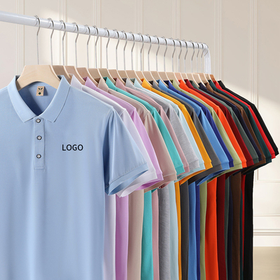 Αγορά 100% βαμβάκι πολυεστέρας Unisex Polo μπλουζάκια με εξατομικευμένη κεντή και κομψό σχεδιασμό online manufacture