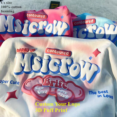Αγορά Προσαρμοσμένο 3D Puff T-shirt για άνδρες σε βιολογικό 100% βαμβάκι και ποσότητα 1000 online manufacture