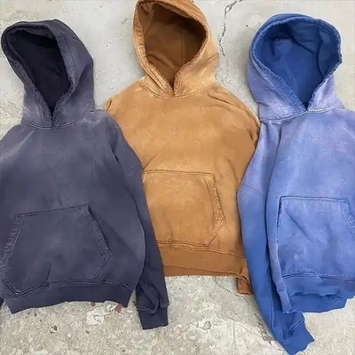 Αγορά Φθινοπωρινή σεζόν Unisex Oversize Hombre Heavyweight Sweatshirt με Custom Acid Wash Design online manufacture
