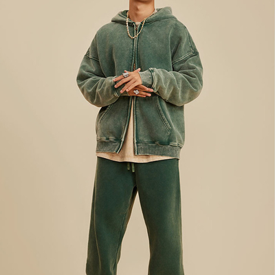 Αγορά Προσαρμοσμένο Y2K Streetwear Vintage Double Zippers Hoodies με εκτυπωμένο σχέδιο Full Zip Up online manufacture