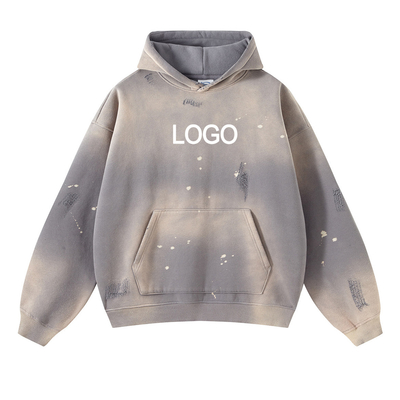 Αγορά Σπρέι χρωματισμένα παντελόνια Unisex Custom 450GSM 100% βαμβάκι παχύ γαλλικό τρίχωμα online manufacture