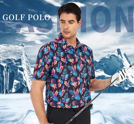 Καλοκαιρινό Polo Shirt για άνδρες Business Casual Custom Print και προσαρμοσμένες ετικέτες