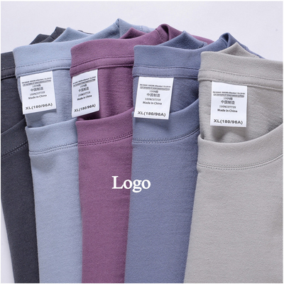 Κουλ Νεολαία 250g 100% βαρύ βάρος βαμβάκι Custom T-shirts κενό απλό αντρικά T-shirts